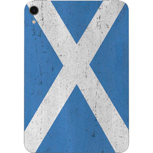 Scotland Flag Distressed Apple iPad Mini Skin